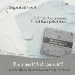 Cosmeau Zwart Donkere Was Color Protect Wasstrips 30 Wasbeurten Wasvellen Sheets Eco Laundry Strips -Schoonmaakserie Winkel 1200x1200 394