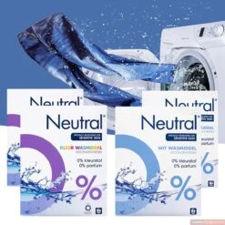 Neutral 0% Kleur Parfumvrij Waspoeder - 18 Wasbeurten - 1,188 Kg - Wasmiddel -Schoonmaakserie Winkel 1200x1200 415