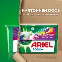 Ariel Wasmiddel Pods + Extra Vezelbescherming - Kleur - 4 X 28 Wasbeurten - Voordeelverpakking -Schoonmaakserie Winkel 1200x1200 425
