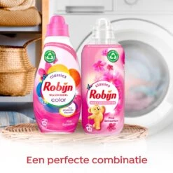 Robijn Klein & Krachtig Classics Color Pink Sensation Vloeibaar Wasmiddel - 8 X 19 Wasbeurten - Voordeelverpakking -Schoonmaakserie Winkel 1200x1200 442