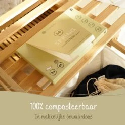 Cosmeau Wasmiddel Wasstrips 60 Wasbeurten Lentefris Wasvellen Wasdoekjes Detergent Sheets Eco Laundry Strips Wasdoekjes Biologisch - Cosmo Cosmea Kosmo -Schoonmaakserie Winkel 1200x1200 564