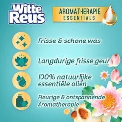 Frisse Reus Power Caps Lotus Amandel Wascapsules - Wasmiddel Capsules - Voordeelverpakking - 8 X 14 Wasbeurten -Schoonmaakserie Winkel 1200x1200 578