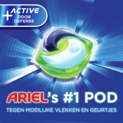 Ariel All In 1 Wasmiddel Pods + Actieve Geurbestrijding - Voordeelverpakking 2 X 50 Wasbeurten -Schoonmaakserie Winkel 1200x1200 620