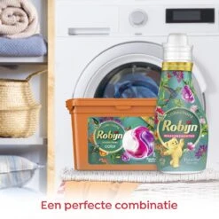 Robijn Paradise Secret 3 In 1 Wascapsules - 4 X 15 Wasbeurten - Voordeelverpakking -Schoonmaakserie Winkel 1200x1200 626