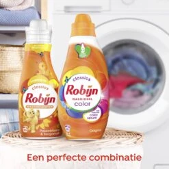 Robijn Klein & Krachtig Color Vloeibaar Wasmiddel - 152 Wasbeurten - Voordeelverpakking -Schoonmaakserie Winkel 1200x1200 643
