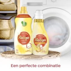 Robijn Klein & Krachtig Zwitsal Vloeibaar Wasmiddel - 2 X 34 Wasbeurten - Voordeelverpakking -Schoonmaakserie Winkel 1200x1200 700