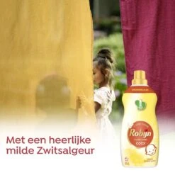 Robijn Klein & Krachtig Zwitsal Vloeibaar Wasmiddel - 2 X 34 Wasbeurten - Voordeelverpakking -Schoonmaakserie Winkel 1200x1200 703