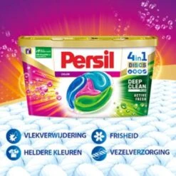 Persil® Persil 4in1 Discs Color Wascapsules - Wasmiddel Capsules - Voordeelverpakking - 8 X 15 Wasbeurten -Schoonmaakserie Winkel 1200x1200 755