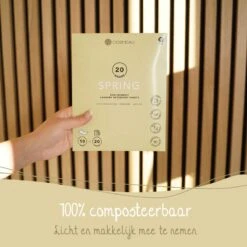 Cosmeau Wasmiddel Wasstrips 20 Wasbeurten Lentefris Wasvellen Wasdoekjes Detergent Sheets Wasdoekjes Proefpakket - Plasticvrij Biologisch Afbreekbaar -Schoonmaakserie Winkel 1200x1200 925