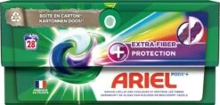 Ariel Wasmiddel Pods + Extra Vezelbescherming - Kleur - 4 X 28 Wasbeurten - Voordeelverpakking -Schoonmaakserie Winkel 1200x572 5