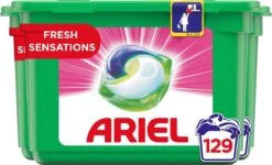 Ariel All In 1 Wasmiddel Pods Fresh Sensations - 3x43 Wasbeurten - Halfjaarbox -Schoonmaakserie Winkel 1200x728 1