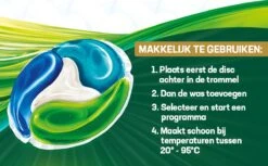 Persil® Persil 4in1 Discs Universal Wascapsules - Wasmiddel Capsules - Voordeelverpakking - 5 X 25 Wasbeurten -Schoonmaakserie Winkel 1200x742 7