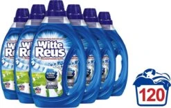 Witte Reus Gel - Vloeibaar Wasmiddel - Voordeelverpakking - 6 X 20 Wasbeurten -Schoonmaakserie Winkel 1200x758 2