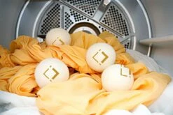 LuxerLiving Wasbol Set Van 6 - Droogt Tot 30% Sneller - Wasverzachter - Droger Ballen - Dryer Balls - Ecologisch - 100% Wol -Schoonmaakserie Winkel 1200x800 13