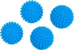 Merkloos 4x Wasdrogerballen - Drogerballen - Wasdroger Droogballen – Wasbol – Was Bal - Wasballen – Wasdroger - Ballen