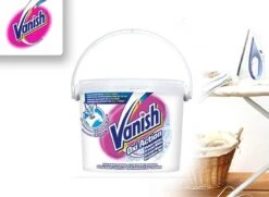 Vanish Oxi Action Crystal White Base Poeder - Voor Witte Was - 2,4 Kg -Schoonmaakserie Winkel 1200x880