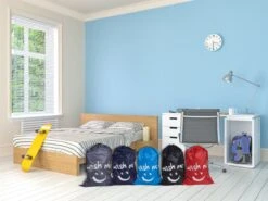 Wonair - Grote Waszak - Laundry Bag - Wash Me - 60x90cm - Zwart - Met Trekkoord -Schoonmaakserie Winkel 1200x899 1