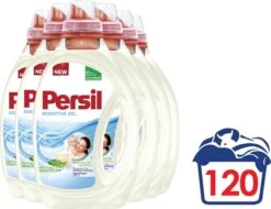 Persil® Persil Sensitive Gel - Vloeibaar Wasmiddel - Baby En Gevoelige Huid - Voordeelverpakking - 6 X 20 Wasbeurten -Schoonmaakserie Winkel 1200x923