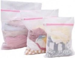 Merkloos Orange85 Waszakken 4 Stuks - 4 Maten - Lingerie - Bh - Schoenen - Schoenen -Schoonmaakserie Winkel 1200x935