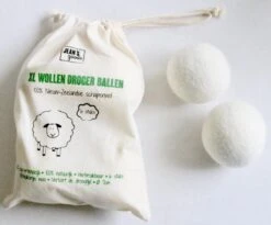 Jean's Goods Drogerballen - Droogballen - Wasdrogerballen - Wasdroger Ballen - Wasbol - Wasbollen - Wasballen - Energiebesparende Producten - Energiebesparend - Duurzaam Cadeau - RWS Wol - Zero Waste - Wasverzachter - Beige - 6 Stuks -Schoonmaakserie Winkel 1200x997