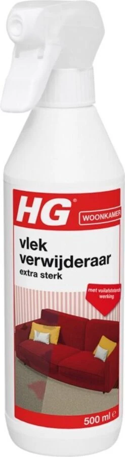 HG Vlekverwijderaar Extra Sterk - 500ml - Veilige Zuurstofformule - Geschikt Voor Alle Soorten Bekleding - Met Vuilafstotende Werking - Biologisch Afbreekbaar -Schoonmaakserie Winkel 329x1200