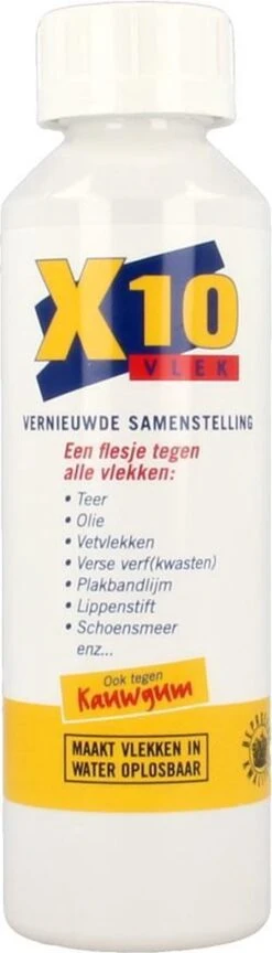 X10 Vlekken - 250 Ml - Vlekverwijderaar -Schoonmaakserie Winkel 343x1200 1