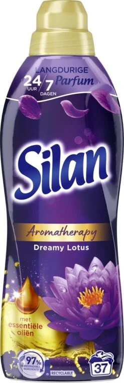 Silan Aroma Therapy Dreamy Lotus Wasverzachter - 6 X 37 Wasbeurten - Voordeelverpakking -Schoonmaakserie Winkel 390x1200