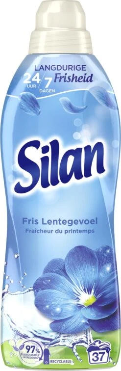 Silan Fris Lentegevoel Wasverzachter - 6 X 37 Wasbeurten - Voordeelverpakking -Schoonmaakserie Winkel 392x1200