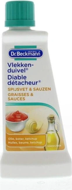 Dr. Beckmann Vlekkenduivel Spijsvet & Sauzen 50 Ml -Schoonmaakserie Winkel 456x1200 3