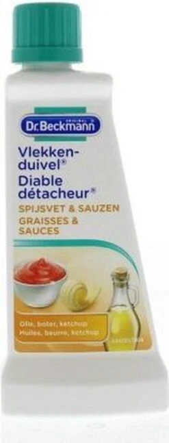 Dr. Beckmann Vlekkenduivel Spijsvet & Sauzen 50 Ml -Schoonmaakserie Winkel 458x1200