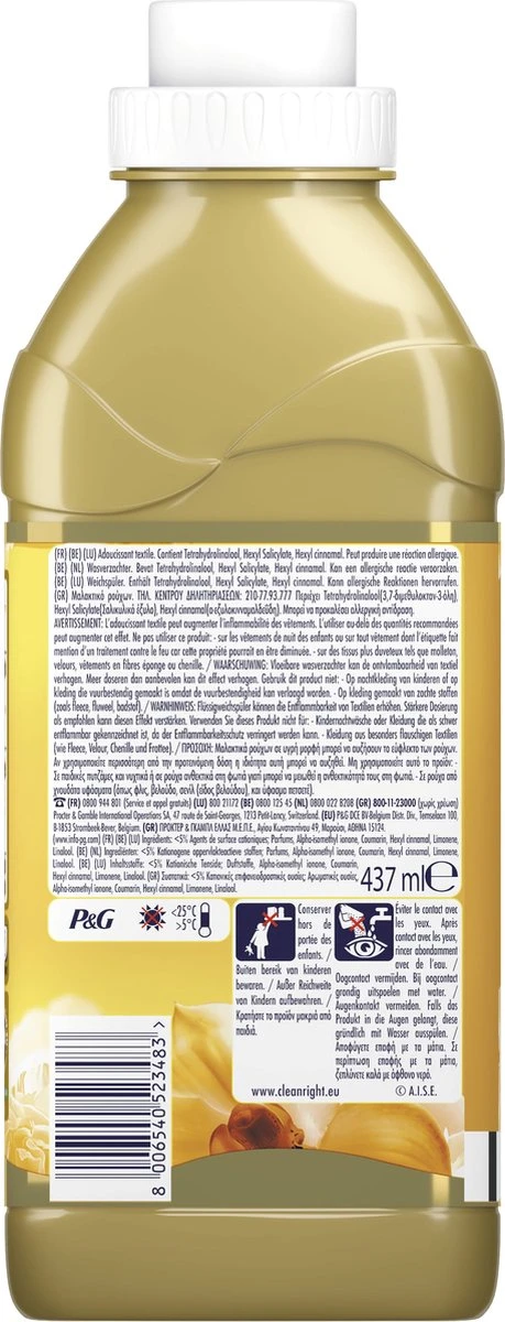 Lenor Gouden Orchidee - Wasverzachter - Voordeelverpakking 8 X 19 Wasbeurten 2 Lenor Gouden Orchidee - Wasverzachter - Voordeelverpakking 8 X 19 Wasbeurten - Afbeelding 2