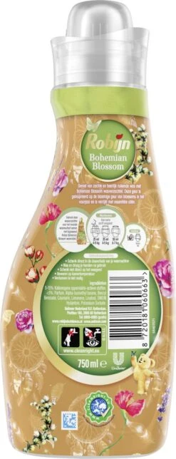 Robijn Collections Bohemian Blossom Wasverzachter - 8 X 30 Wasbeurten - Voordeelverpakking -Schoonmaakserie Winkel 460x1200 1
