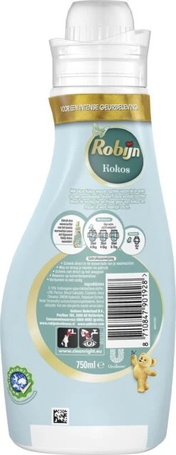 Robijn Collections Kokos Wasverzachter - 4 X 30 Wasbeurten - Voordeelverpakking -Schoonmaakserie Winkel 464x1200 11