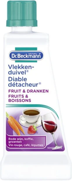 Dr. Beckmann Vlekkenduivel Fruit & Dranken 50 Ml 7 Dr. Beckmann Vlekkenduivel Fruit & Dranken 50 Ml -Schoonmaakserie Winkel 483x1200