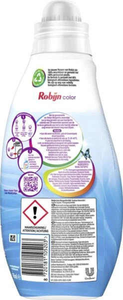 Robijn Klein & Krachtig Classics Color Morgenfris Vloeibaar Wasmiddel - 8 X 19 Wasbeurten - Voordeelverpakking -Schoonmaakserie Winkel 494x1200 16