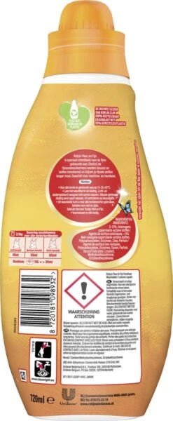 Robijn Specials Fleur & Fijn Vloeibaar Wasmiddel - 6 X 18 Wasbeurten - Voordeelverpakking -Schoonmaakserie Winkel 494x1200