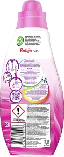 Robijn Klein & Krachtig Classics Color Pink Sensation Vloeibaar Wasmiddel - 8 X 19 Wasbeurten - Voordeelverpakking -Schoonmaakserie Winkel 494x1200 7