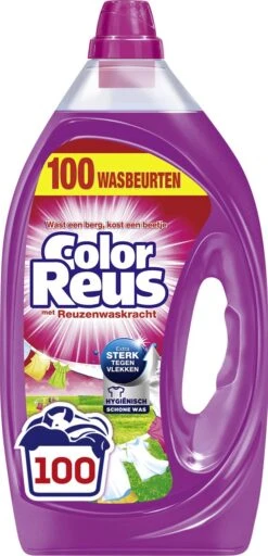 Schoonmaakserie Winkel 25 Color Reus Gel Vloeibaar Wasmiddel - Gekleurde Was - Voordeelverpakking - 100 Wasbeurten