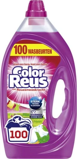 2x Witte Reus Vloeibaar Wasmiddel Color Reus 5 Liter -Schoonmaakserie Winkel 581x1200