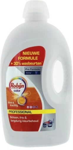 Robijn Professional Klein & Krachtig Wasmiddel Color 4,32L -Schoonmaakserie Winkel 585x1200