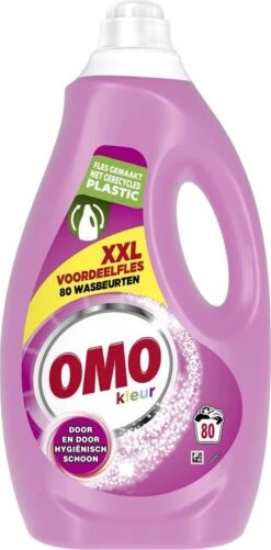 Omo Kleur Vloeibaar Wasmiddel - 80 Wasbeurten - Voordeelverpakking -Schoonmaakserie Winkel 592x1200