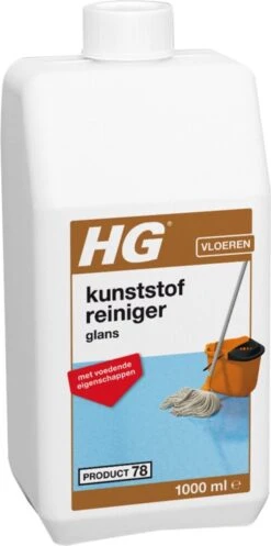 HG Kunststofreiniger Glans - Glansherstel - Geschikt Voor O.a. Pvc, Gietvloeren En Linoleum -Schoonmaakserie Winkel 596x1200