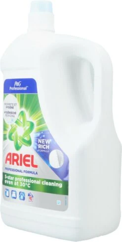 Ariel - Proffesional - Vloeibaar Wasmiddel - Regular - 100 Wasbeurten - 5L - -Schoonmaakserie Winkel 605x1200