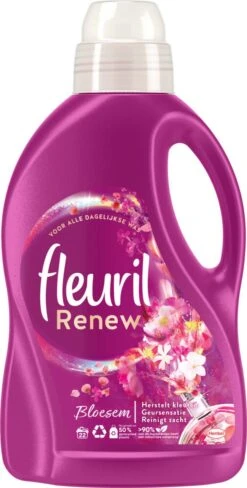 Schoonmaakserie Winkel 31 4x Fleuril Wasmiddel Renew Bloesem 1,32 Liter