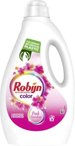 Robijn Color Pink Sensation Vloeibaar Wasmiddel - 5 X 36 Wasbeurten - Voordeelverpakking -Schoonmaakserie Winkel 616x1200 8