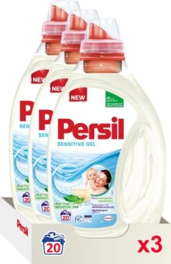Persil® Persil Gel Sensitive - Vloeibaar Wasmiddel - Gevoelige Huid En Baby - Voordeelverpakking - 3 X 20 Wasbeurten -Schoonmaakserie Winkel 775x1200 3