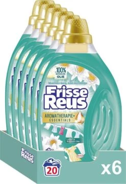 Frisse Reus Lotus Amandel Gel Vloeibaar Wasmiddel - Witte Was - Voordeelverpakking - 120 Wasbeurten -Schoonmaakserie Winkel 824x1200 1