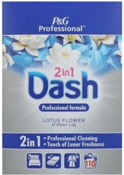 Dash 2 In 1 Lotusbloem En Lelie Waspoeder - XL Pack - 110 Wasbeurten -Schoonmaakserie Winkel 849x1200