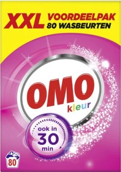 Omo Kleur XXL Waspoeder Voor De Gekleurde Was - 80 Wasbeurten -Schoonmaakserie Winkel 850x1200 1