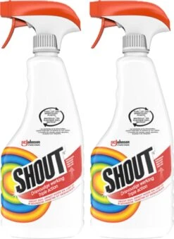 Mr Muscle Shout Vlekkenoplosser Triple Action - Spray - 2 X 500 Ml -Schoonmaakserie Winkel 874x1200